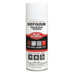 Rust-Oleum Spray Primer, White, Flat, 12 Oz