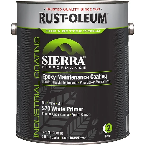 Rust-Oleum Primer, Water Base, 1 Gal., White