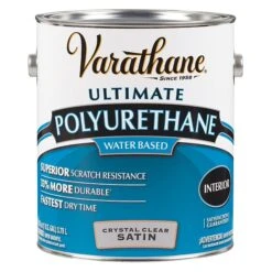 Rust-Oleum Polyurethane, Clear, Satin, 1 Gal.