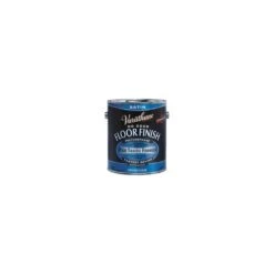 Rust-Oleum Floor Finish, Crystal Clear, Satin, 1 Gal.